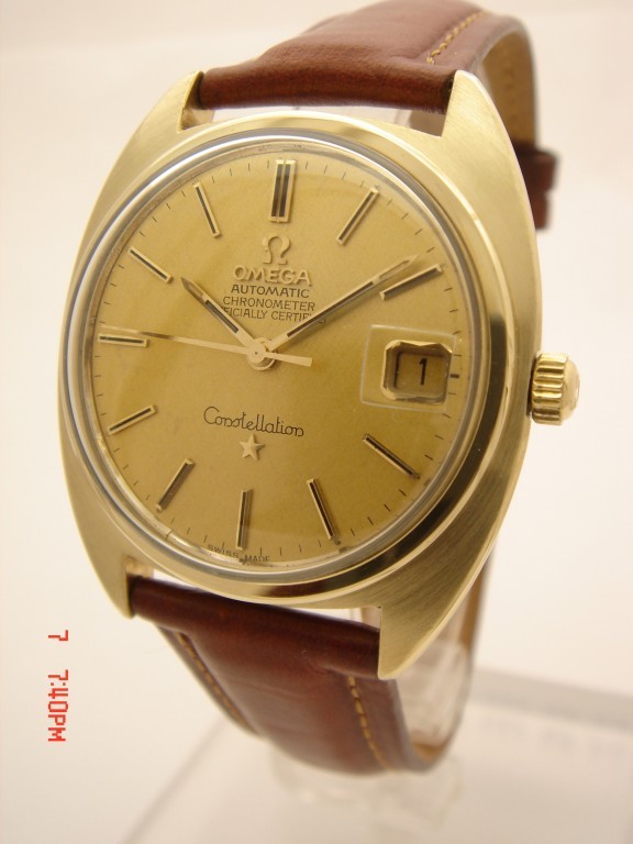 It&rsquo;s On Ebay! Vintage Omega Constellation in 14k Gold