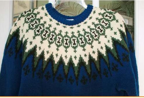 It&rsquo;s On Ebay: Vintage Norweigan Fair Isle Sweater