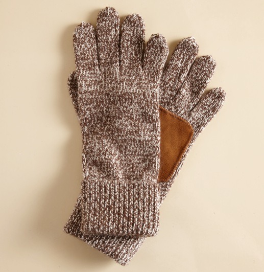 It&rsquo;s On Sale - Suede-palm Ragg Gloves