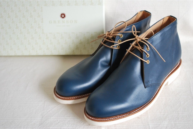 It&rsquo;s On Ebay - Grenson Chukkas in Navy