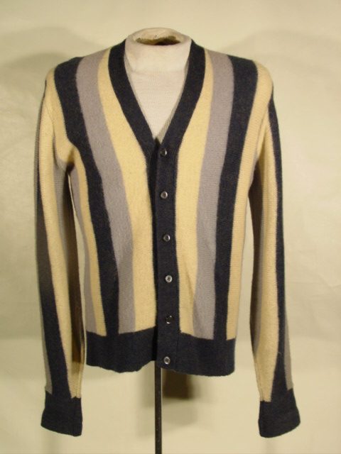 It&rsquo;s On Ebay - Circa 1950s striped wool cardigan