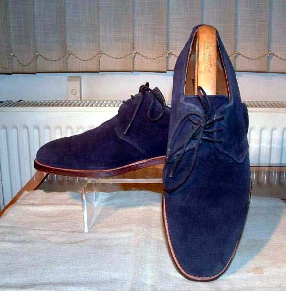 It&rsquo;s On eBay - Blue Suede Derbies by Alfred Sargent