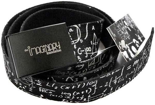 The Imaginary Foundation&rsquo;s chalkboard belt