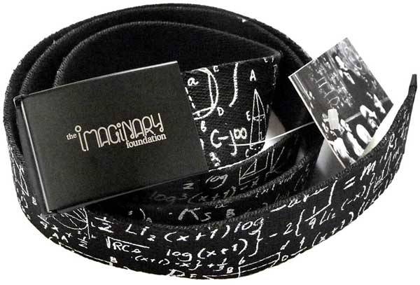 The Imaginary Foundation&rsquo;s chalkboard belt