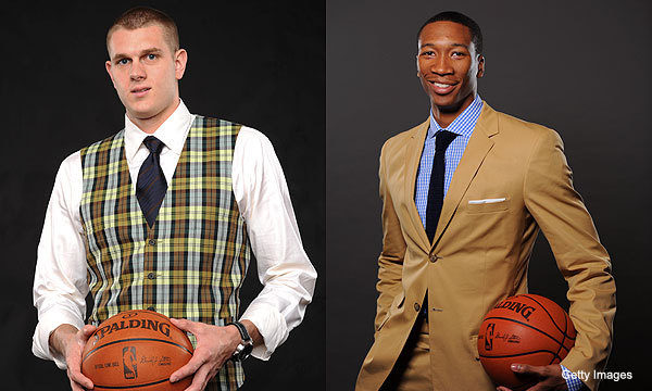 I&rsquo;m not sure who should win best dressed draftee, but it&rsquo;s between these two