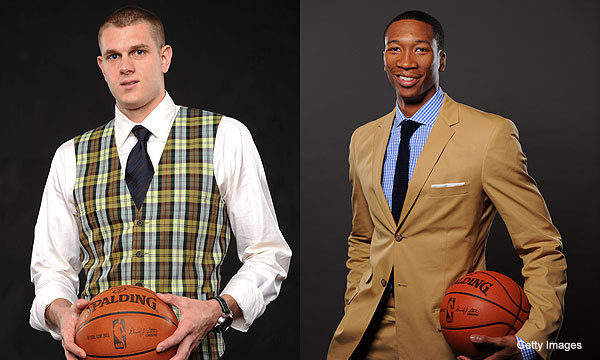 I&rsquo;m not sure who should win best dressed draftee, but it&rsquo;s between these two