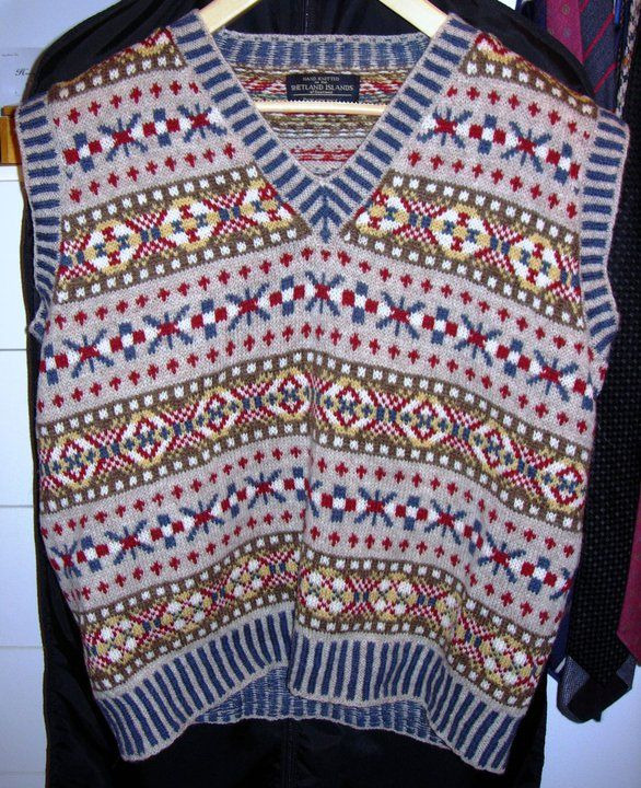 A Fair Isles vest