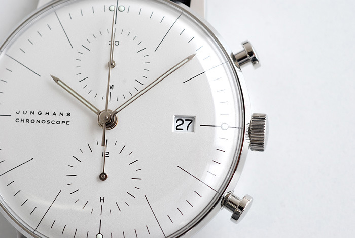 Another vote here for the Junghans Max Bill.