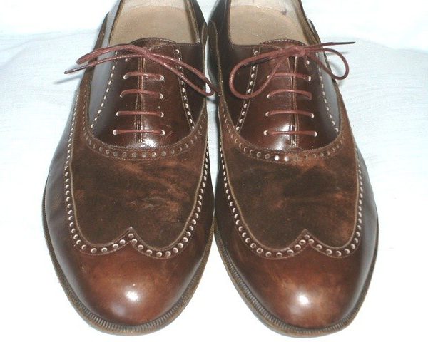 It&rsquo;s On eBay: Wilkes Bashford Suede and Calf Wingtips
