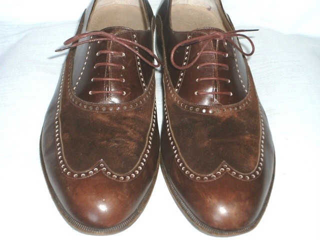 It&rsquo;s On eBay: Wilkes Bashford Suede and Calf Wingtips
