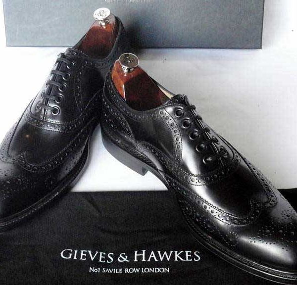It&rsquo;s on eBay: Gieves & Hawkes Cordovan Wingtips (9UK)