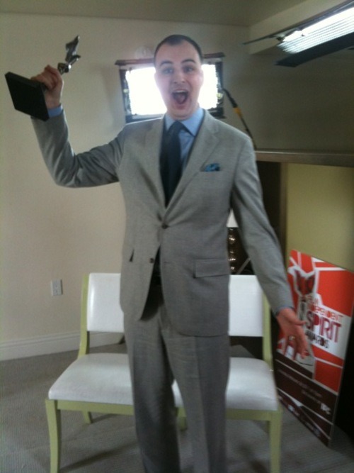 You guys!  I won* an Independent Spirit Award!