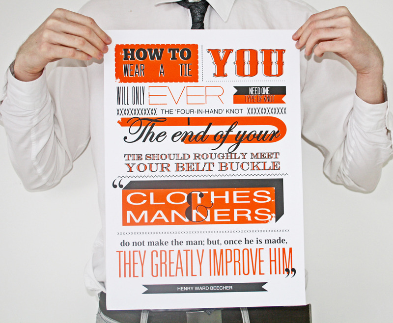 Mike sent us this lovely poster he designed