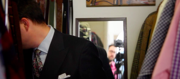 Who&rsquo;s that handsome bastard sneaking a peak into my closet?