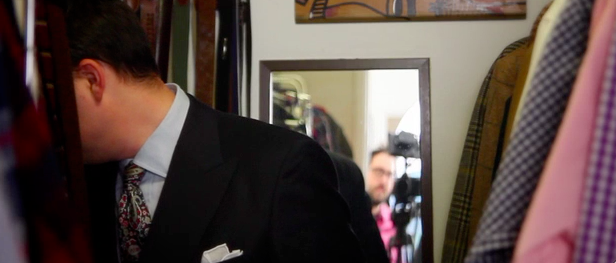 Who&rsquo;s that handsome bastard sneaking a peak into my closet?