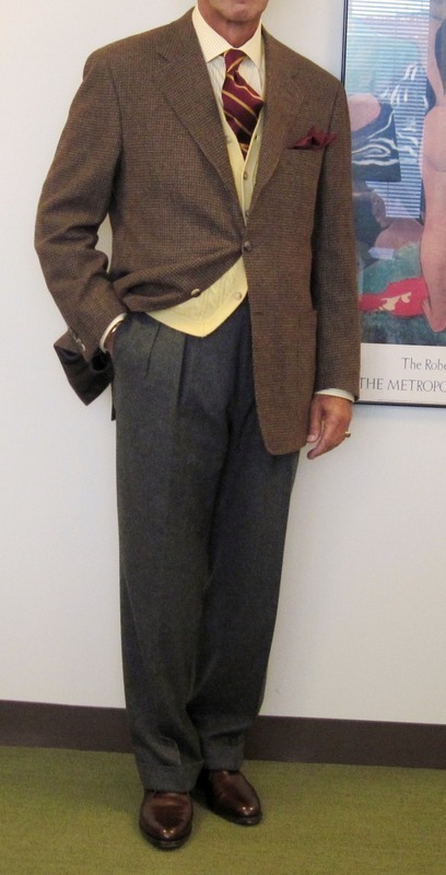 The trend towards slim-fitting tailored clothing has gone a bit overboard