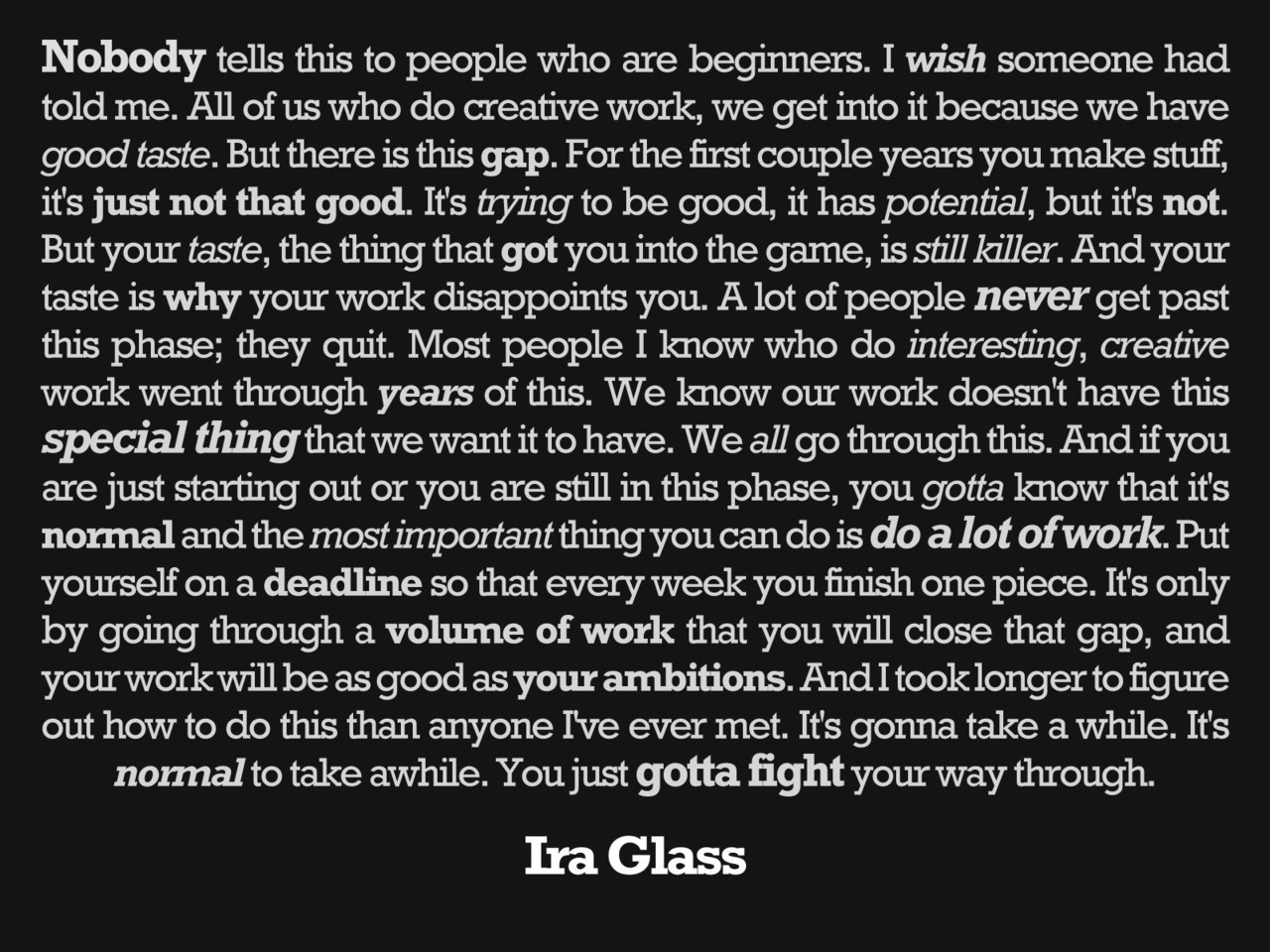 Sometimes people ask me about how I created my little media empire. This is how.