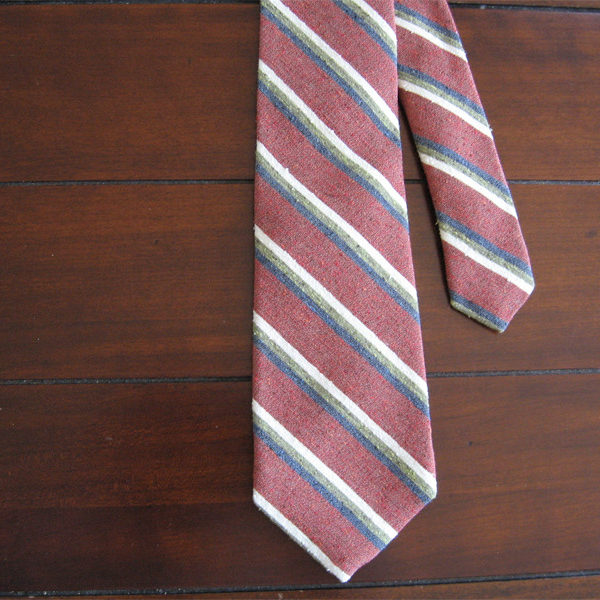 There has been a lot of buzz over raw silk ties. I&rsquo;m a big, big fan.