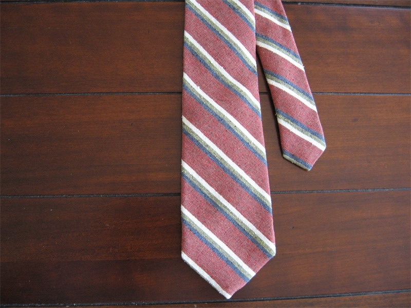 There has been a lot of buzz over raw silk ties. I&rsquo;m a big, big fan.