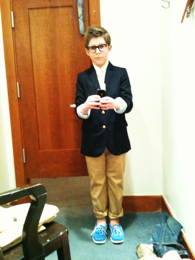 This kid is knocking it out the park