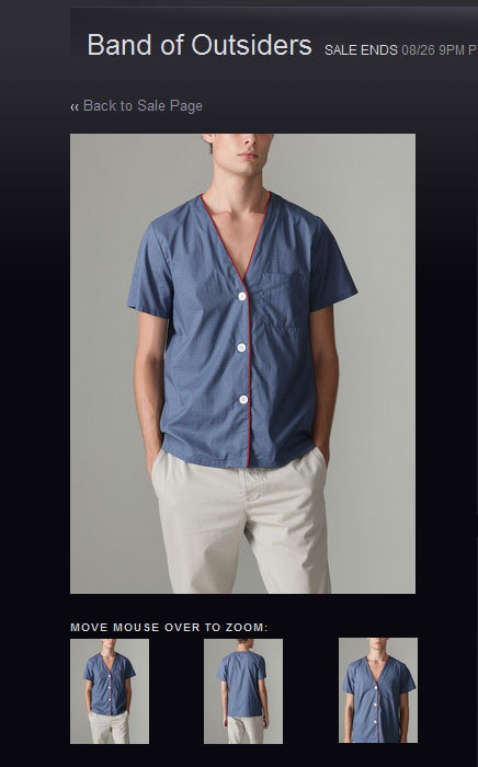 A women&rsquo;s pajama shirt for men