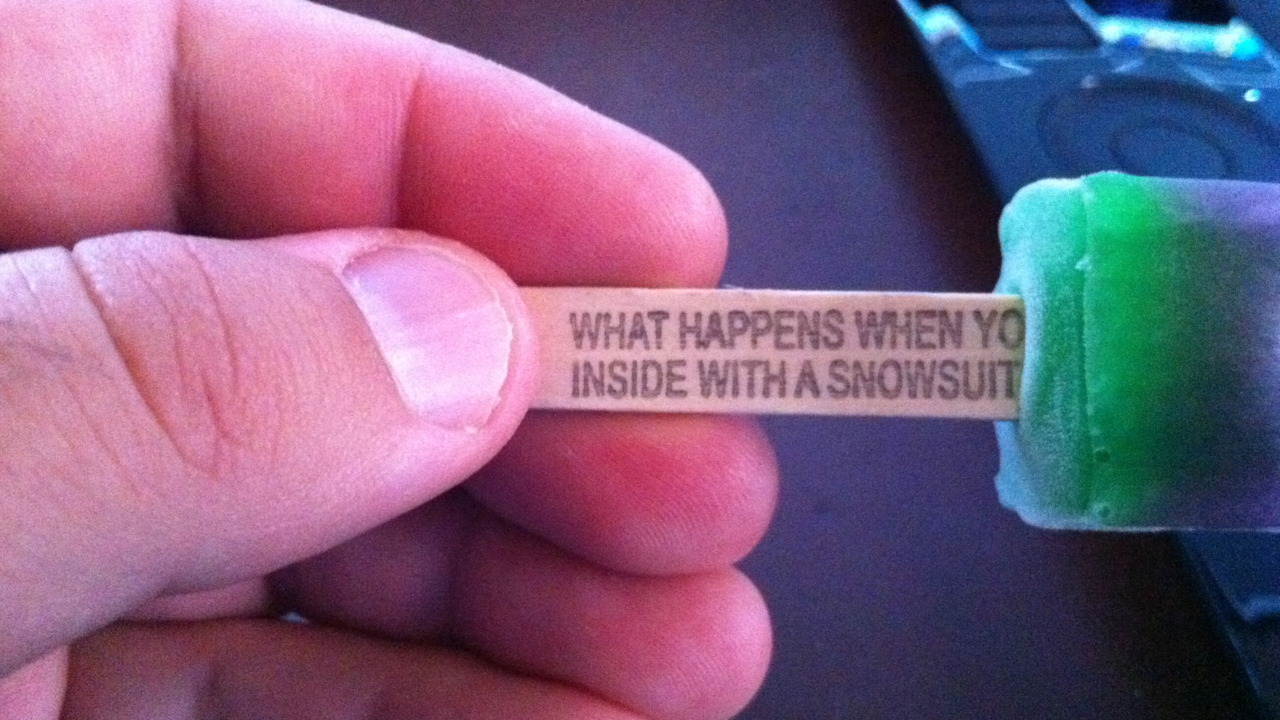 You get it dry cleaned