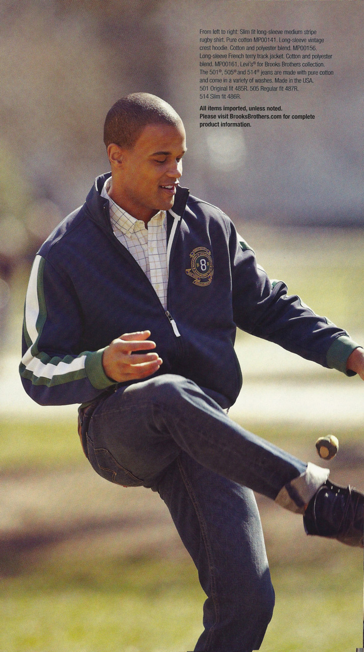 Brooks Brothers is finally marketing to the hacky sack set
