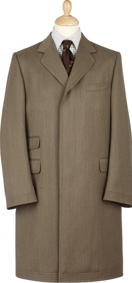 The covert coat at Men&rsquo;s Flair