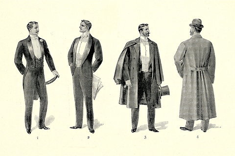 Images from Brooks Brothers&rsquo; 1896 catalog