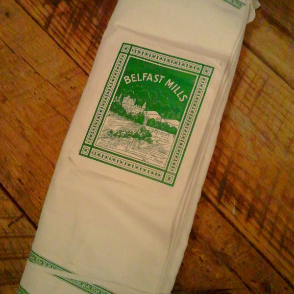 A bolt of vintage deadstock Irish linen I bought to make white linen squares for the Put This On Gentlemen&rsquo;s Association