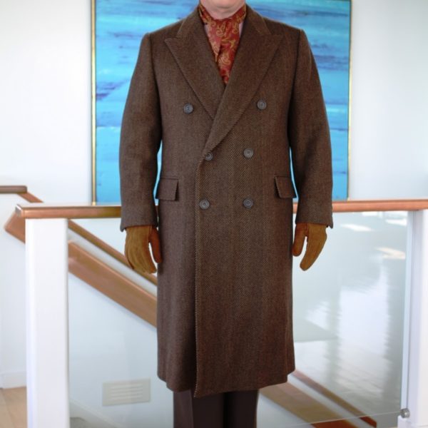 Will from A Suitable Wardrobe&rsquo;s new overcoat