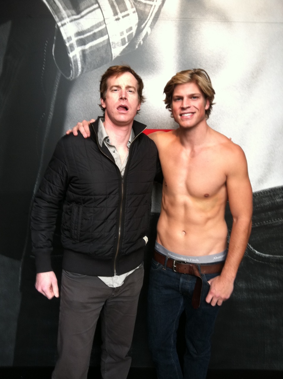 Happy Holidays from all of us dudes at Abercrombie & Fitch!