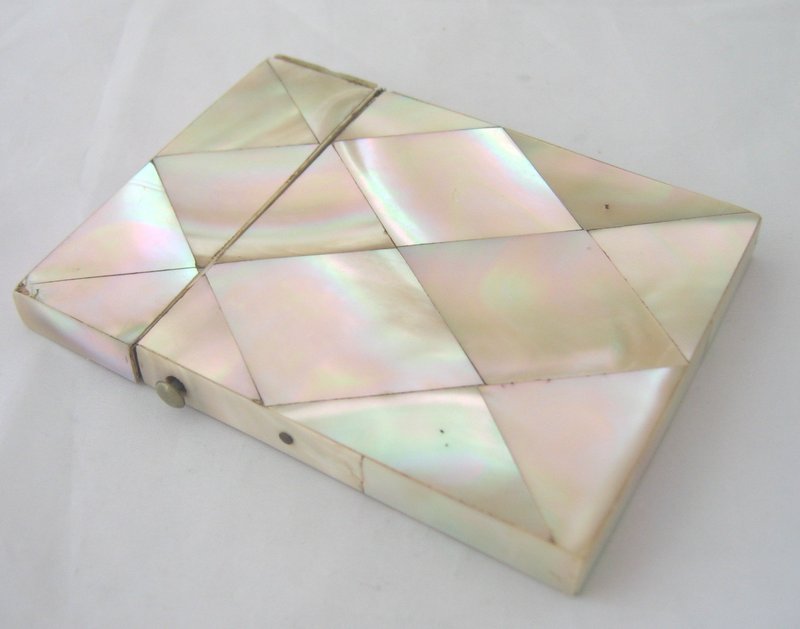 Mother of Pearl Card Cases
