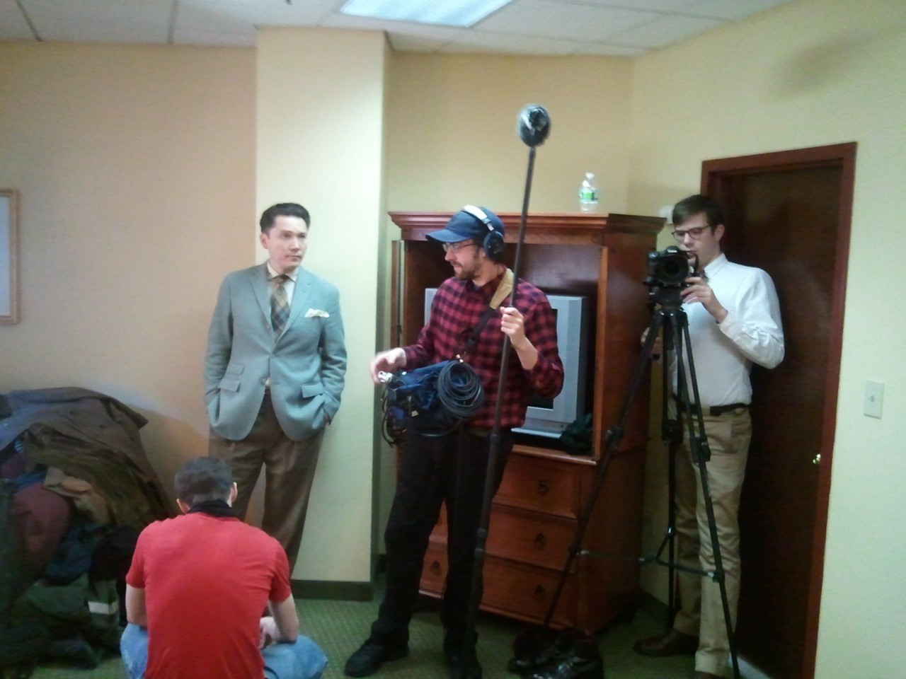 We’re in New York today