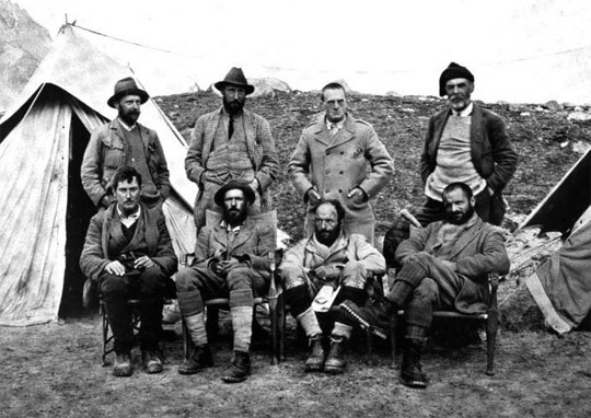 ‘Connemara picnic surprised by a snowstorm.’&rdquo;