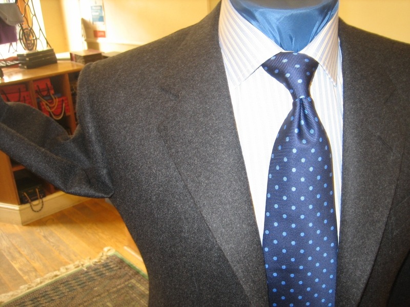 Steven Hitchcock shows off one of his high armholes