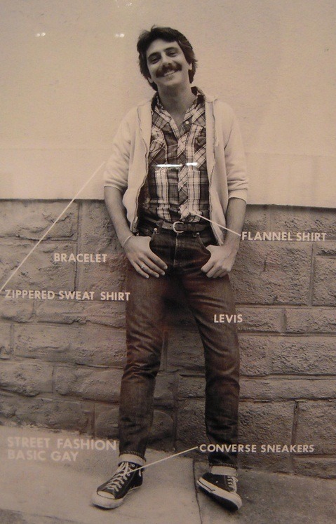 Hal Fischer, “Street Fashion, Basic Gay” (1977)