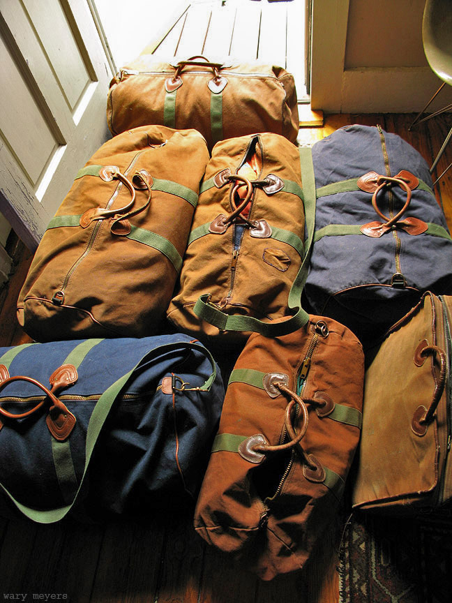 photos of Wary Meyers&rsquo; vintage bag collection