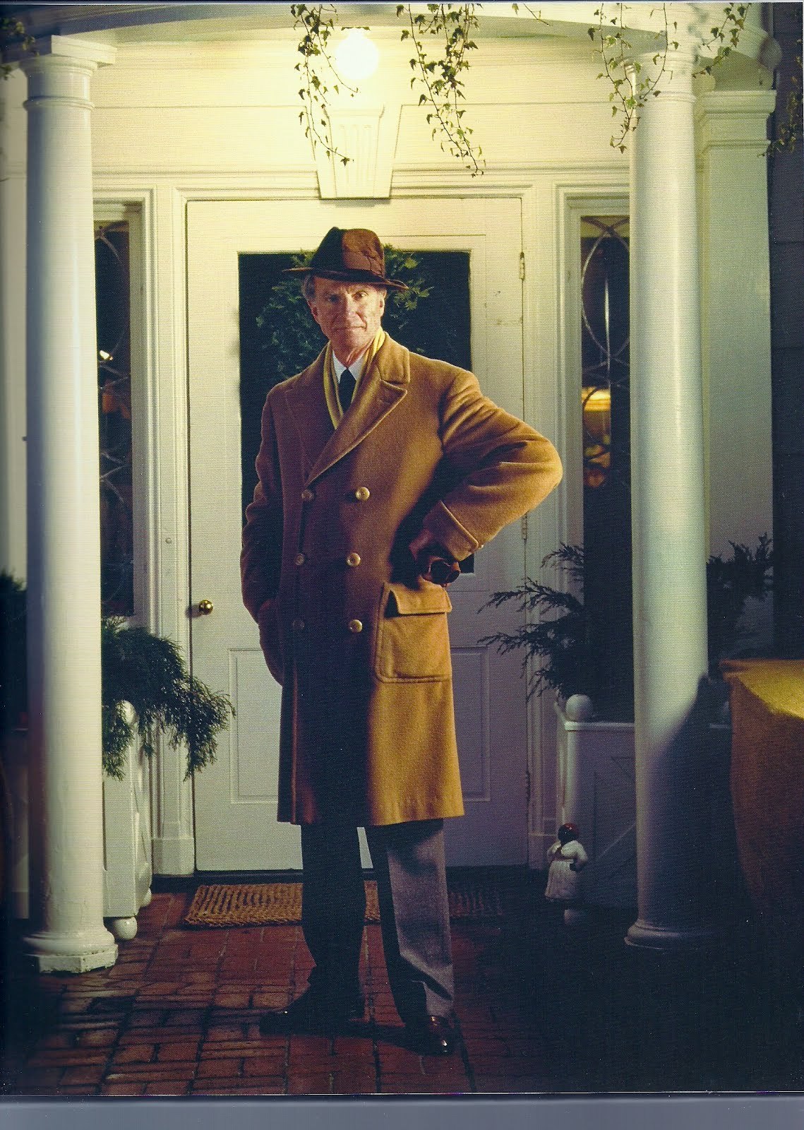 Toad from To The Manor Born wants you to thrift him a polo coat