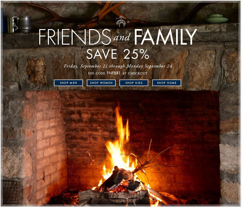 Brooks Brothers launched their Friends & Family sale today