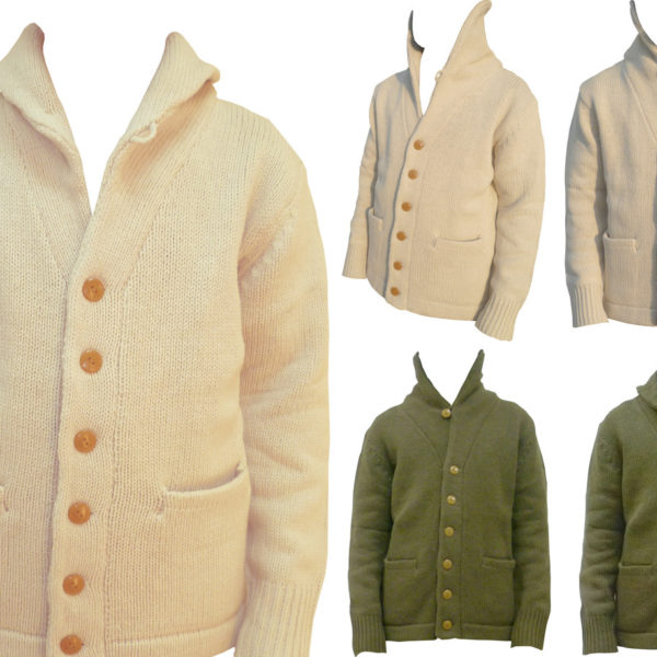 I&rsquo;m enamored of this heavy wool cardigan