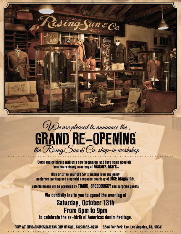 Rising Sun party on Saturday night in Los Angeles