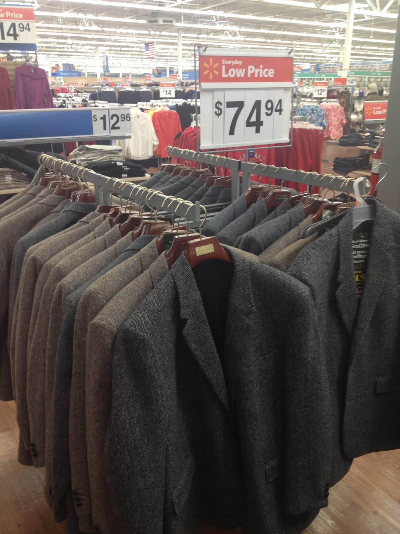 Follow-up: Harris Tweed at Walmart