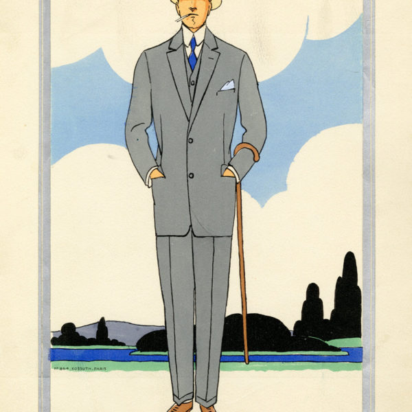 1920s men&rsquo;s fashion illustrations