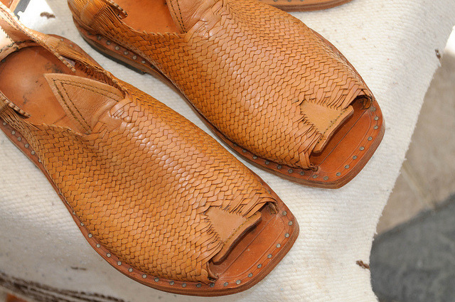 Handmade huaraches from Jocotepec