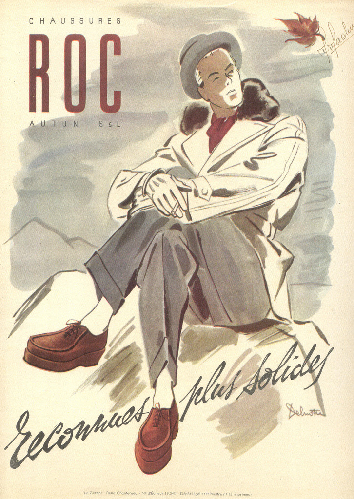 Vintage shoe advertisements