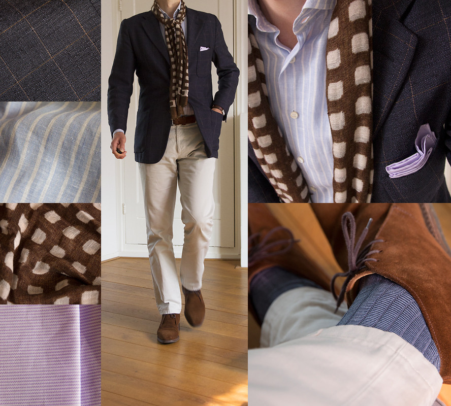 Real People: Spring Scarves and Patterns