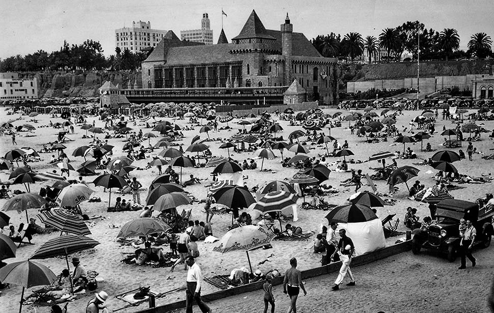 Santa Monica Beach, 1936