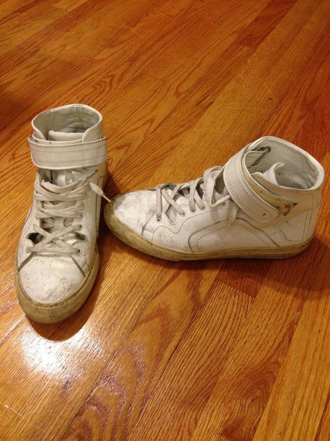 Maintenance: Sneaker Rehab with Mr. Clean