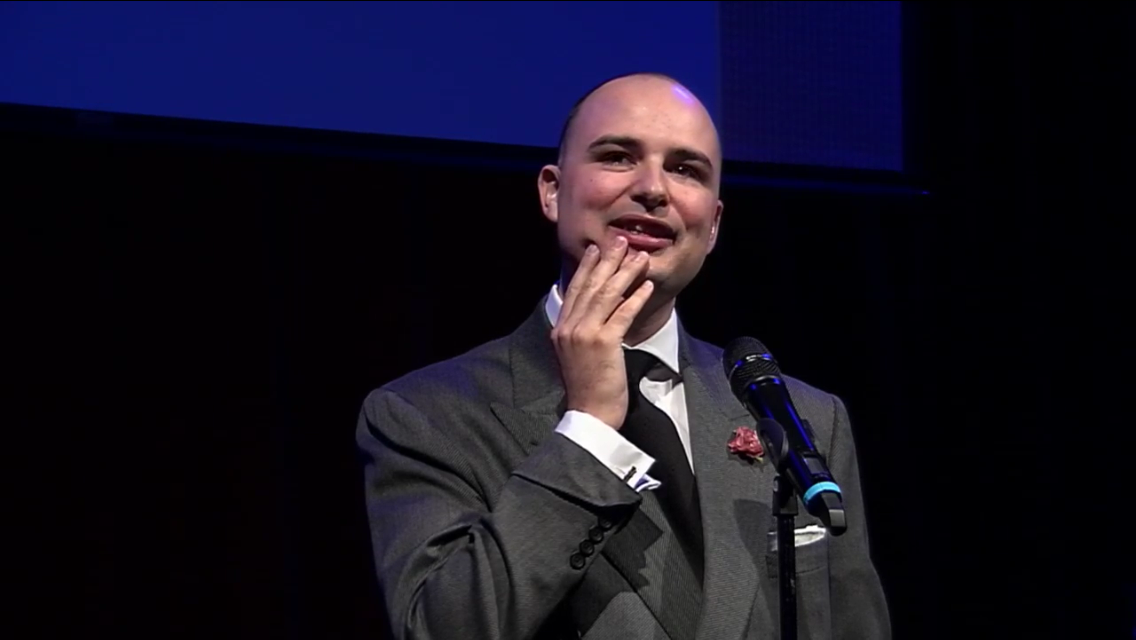 I had a live taping of my public radio show, Bullseye, Friday night in Pasadena